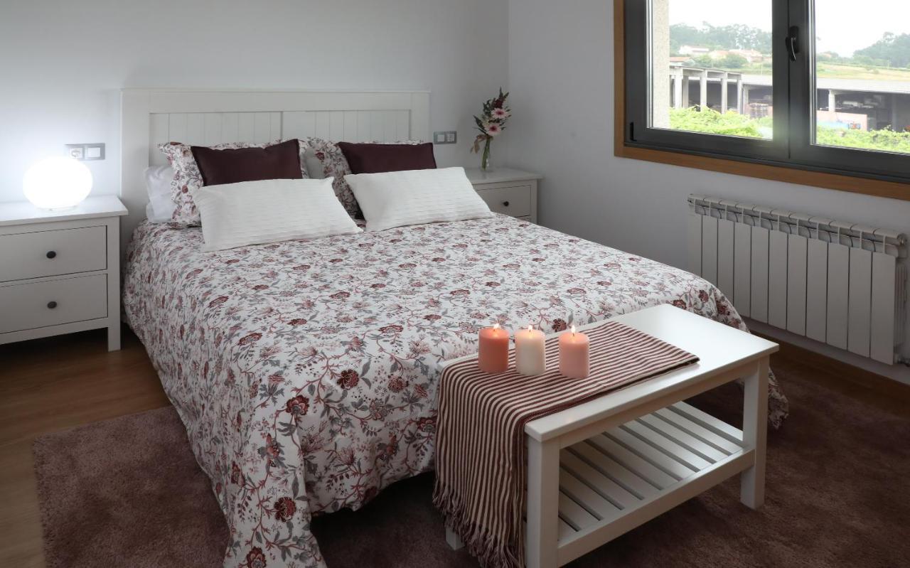 Chalet Vacacional Salnes Sur Con Piscina Cambados Eksteriør bilde