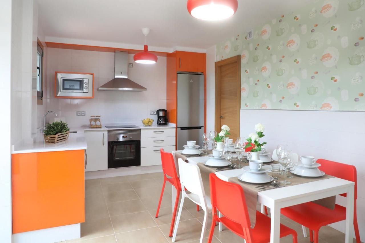 Chalet Vacacional Salnes Sur Con Piscina Cambados Eksteriør bilde