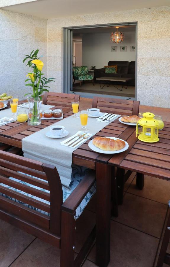 Chalet Vacacional Salnes Sur Con Piscina Cambados Eksteriør bilde